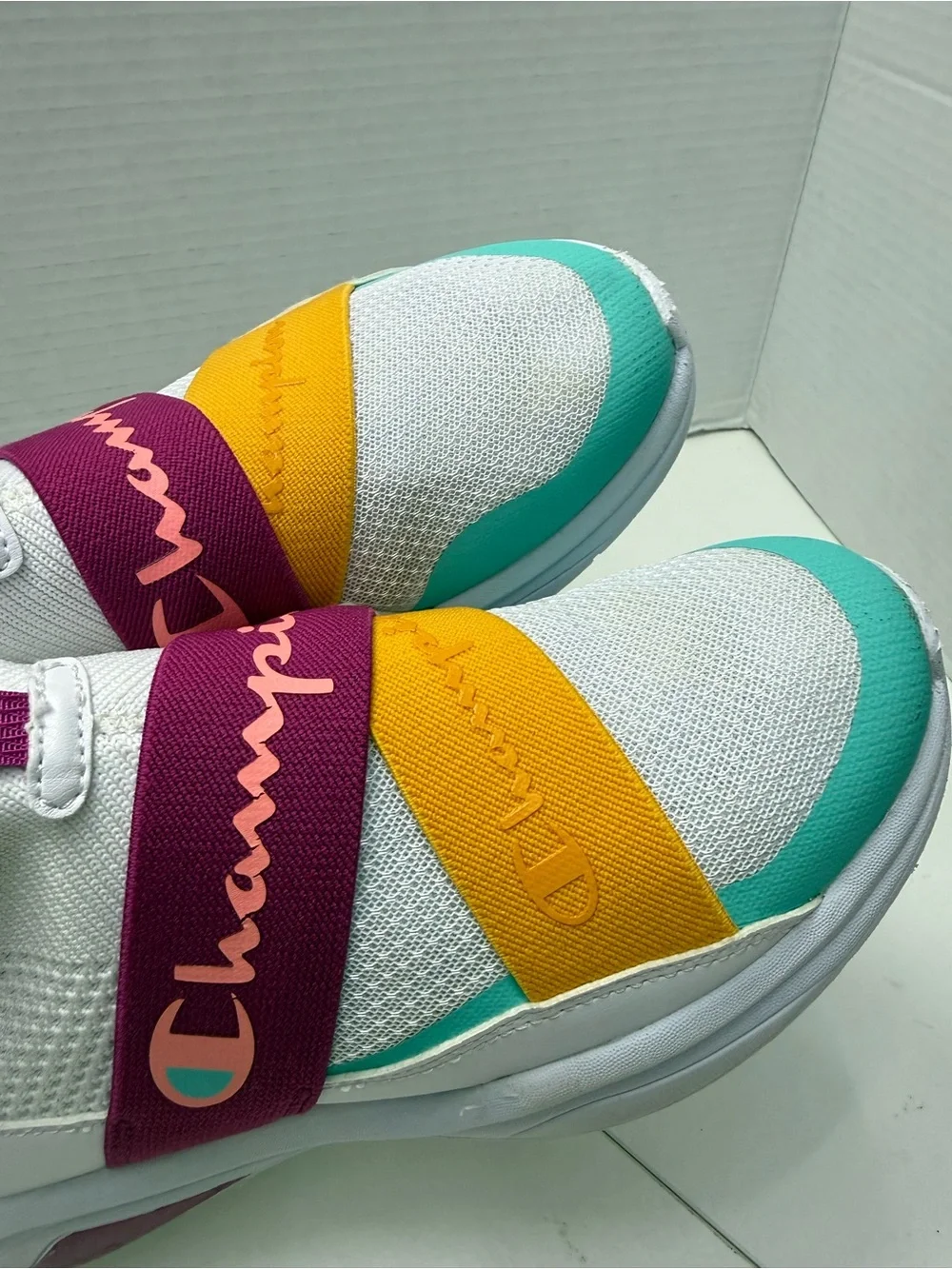 Champion Women's Lady Legend V CB High-Top SNEAKER Sz 6